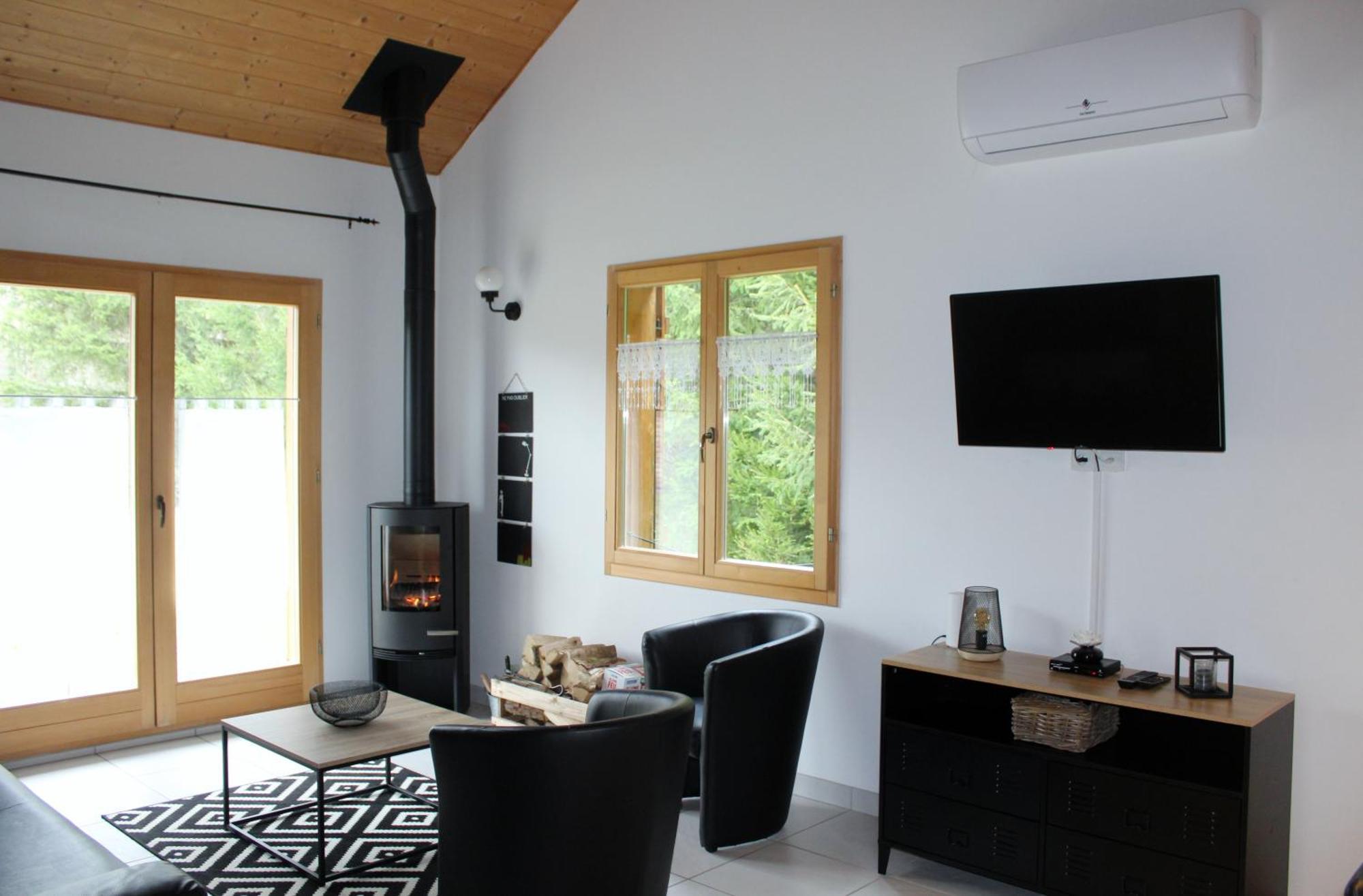 Chalet De Charme Le Contemporain Ney 외부 사진