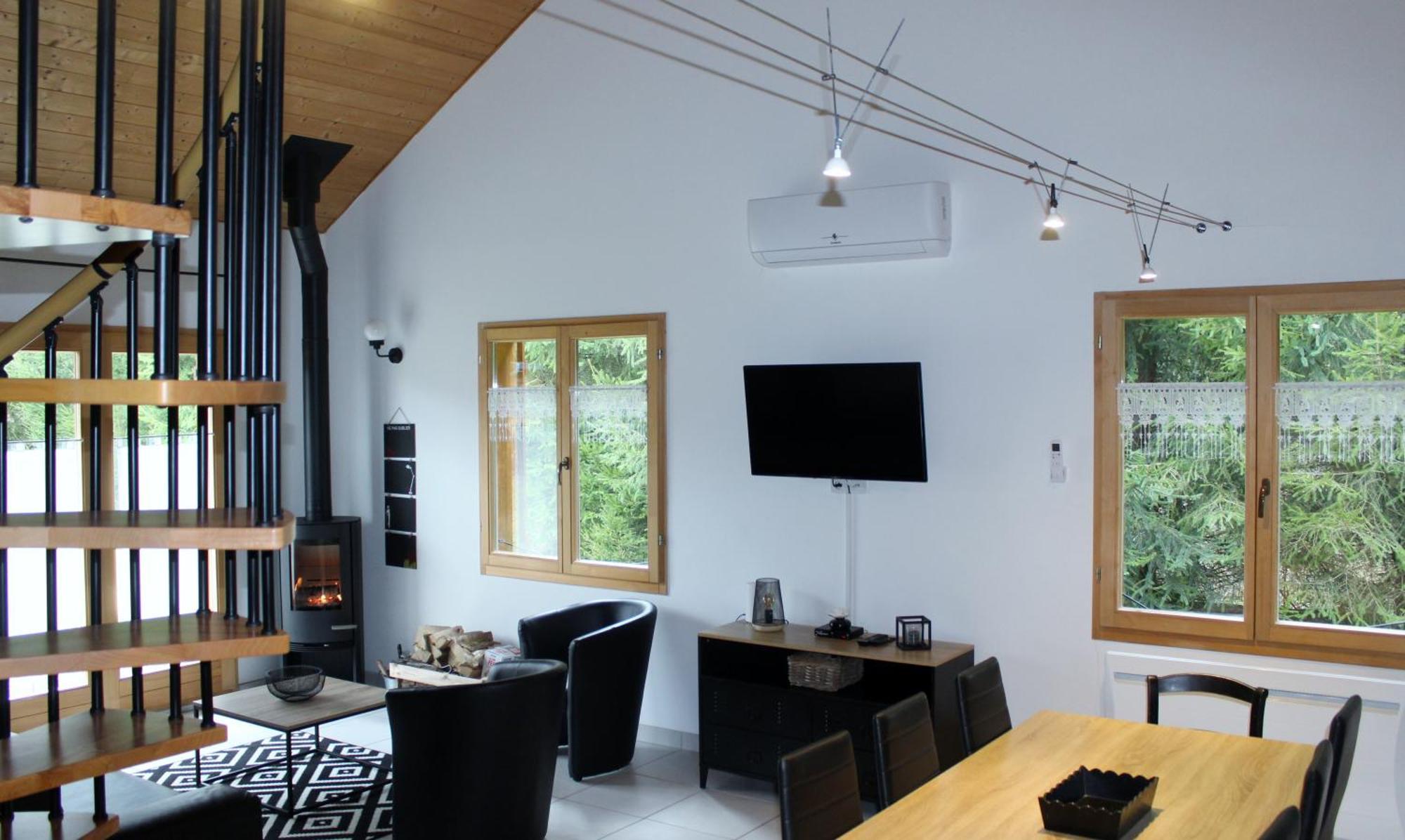 Chalet De Charme Le Contemporain Ney 외부 사진