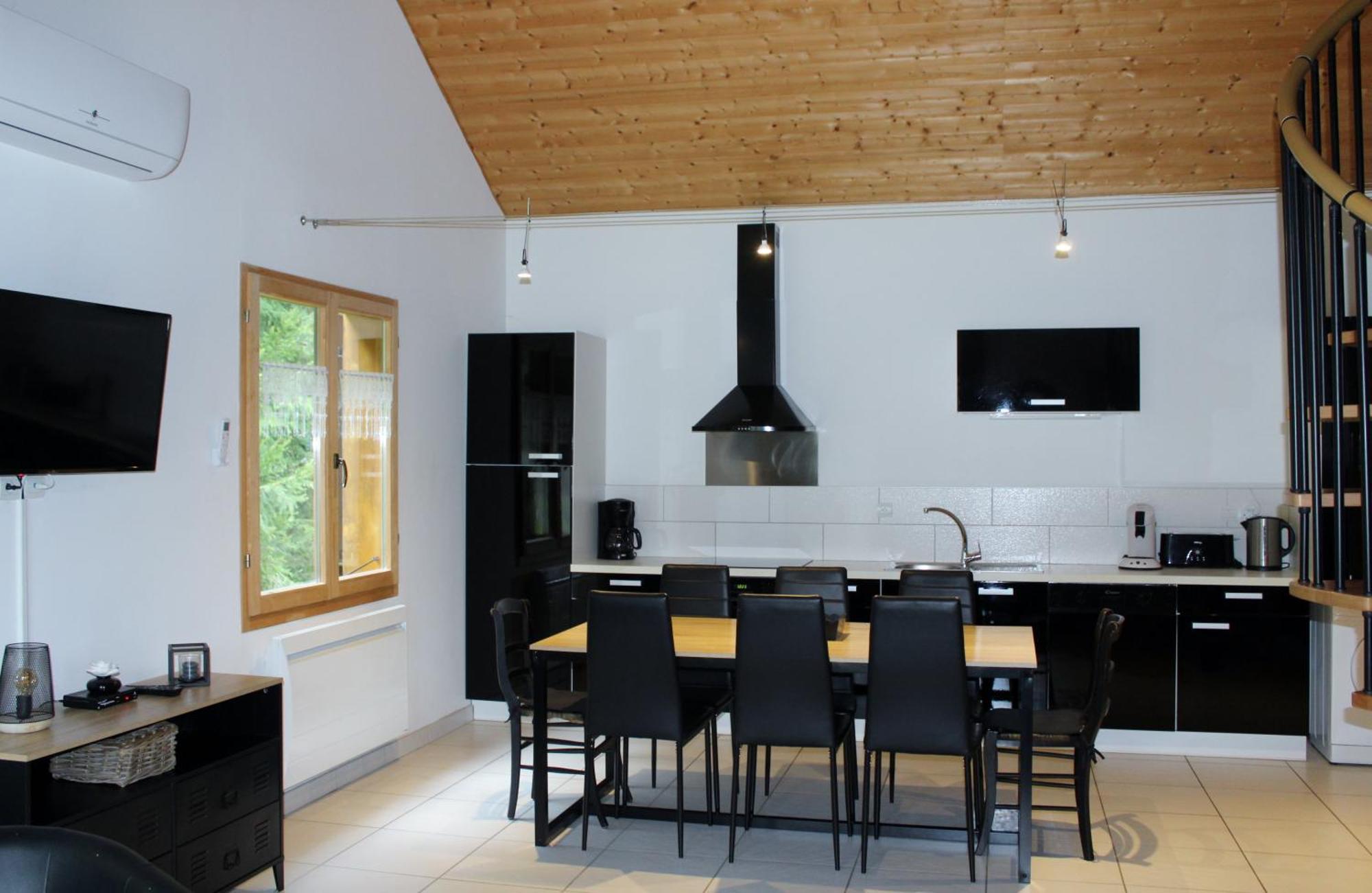 Chalet De Charme Le Contemporain Ney 외부 사진