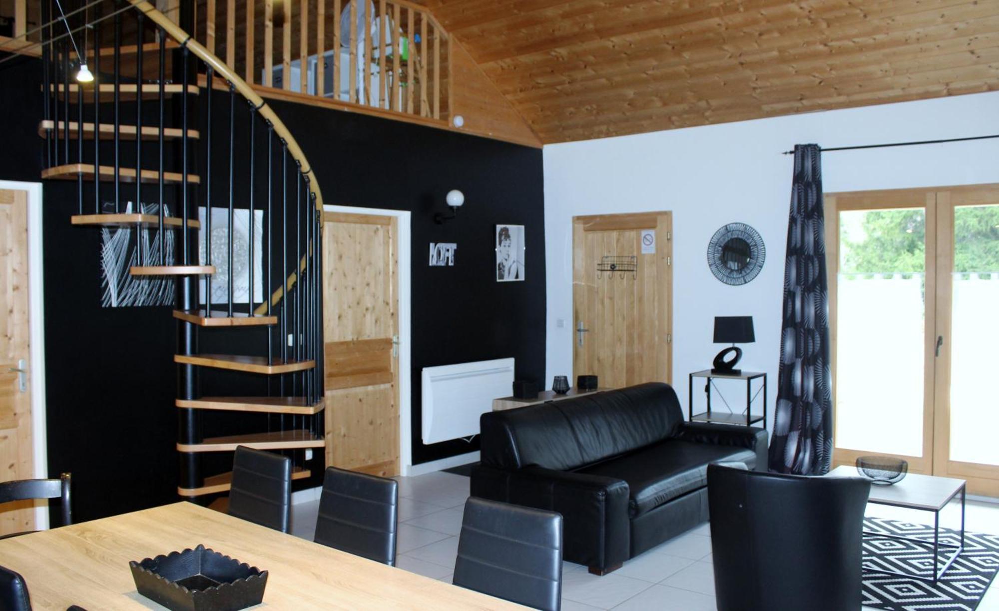 Chalet De Charme Le Contemporain Ney 외부 사진