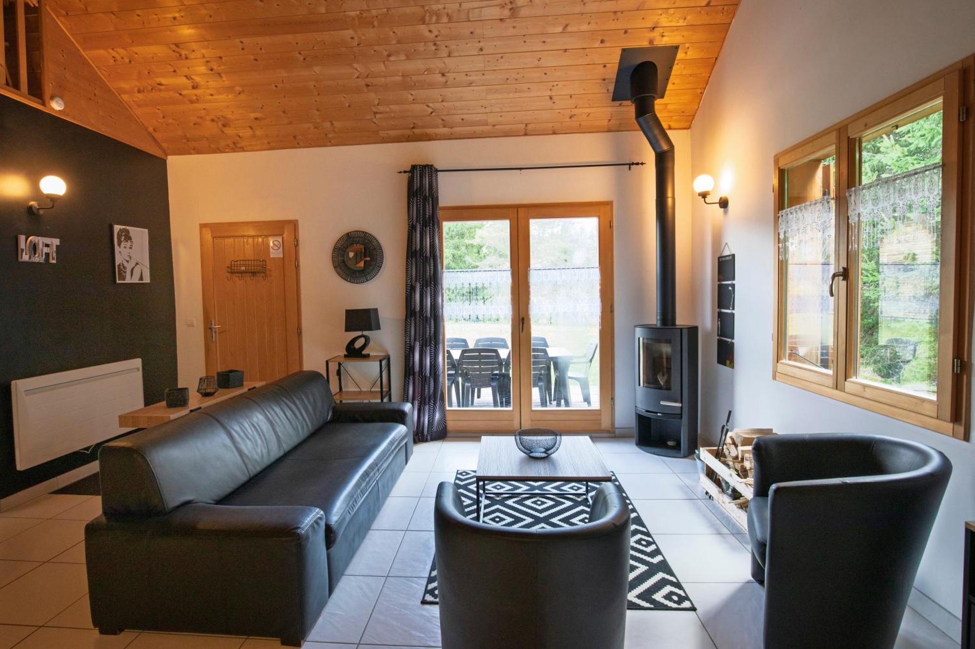 Chalet De Charme Le Contemporain Ney 외부 사진