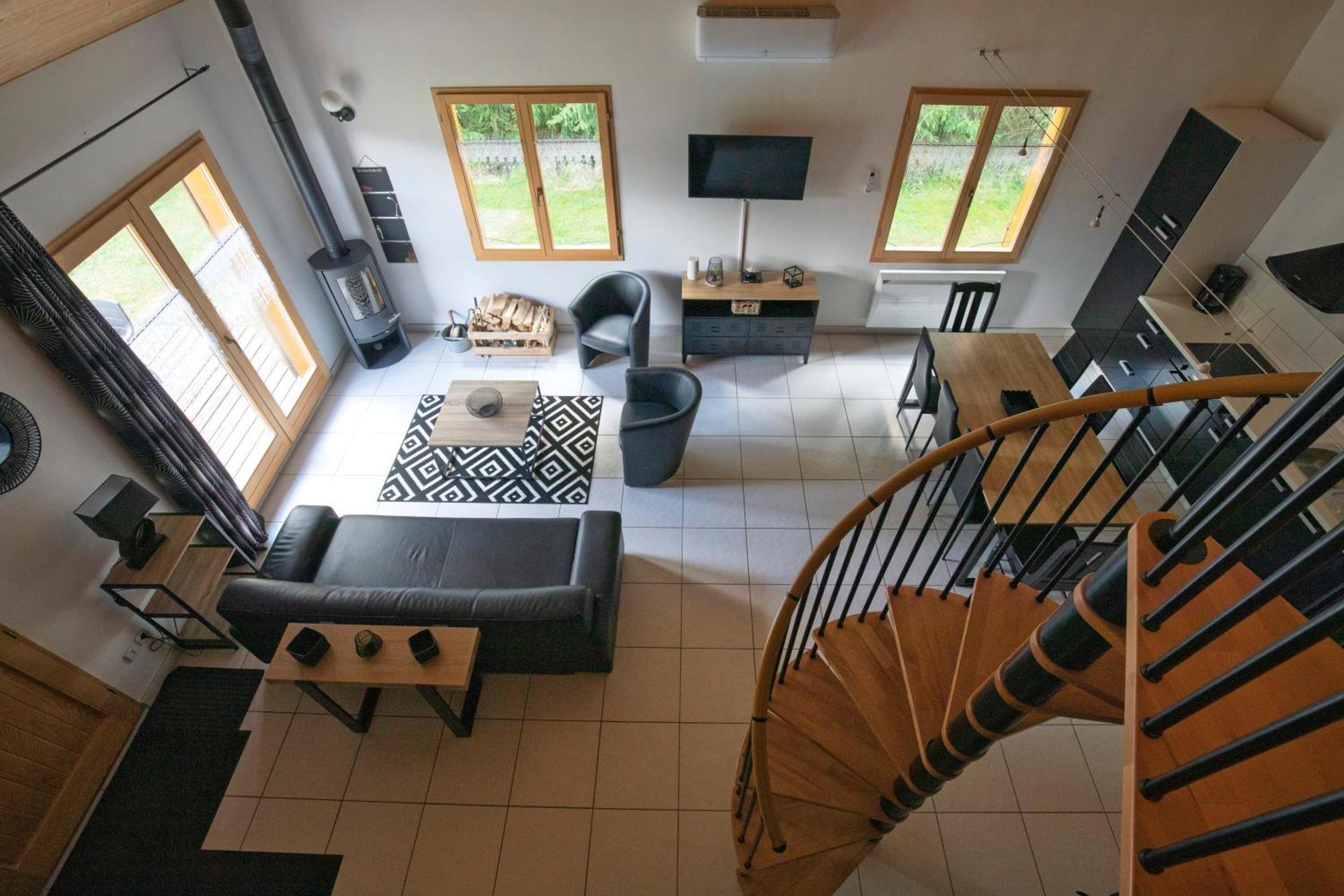 Chalet De Charme Le Contemporain Ney 외부 사진