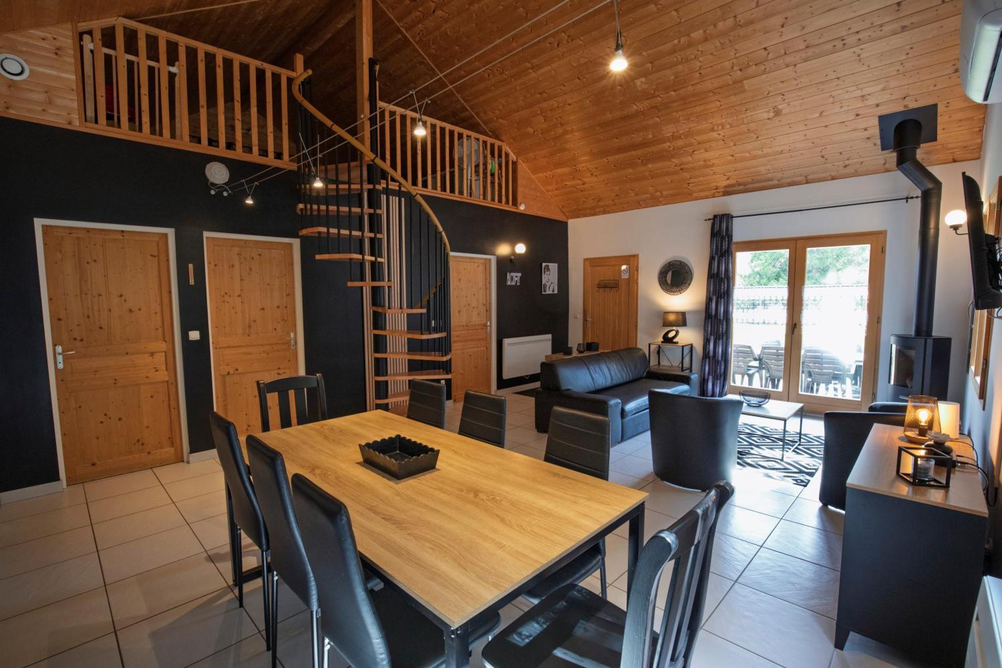 Chalet De Charme Le Contemporain Ney 외부 사진
