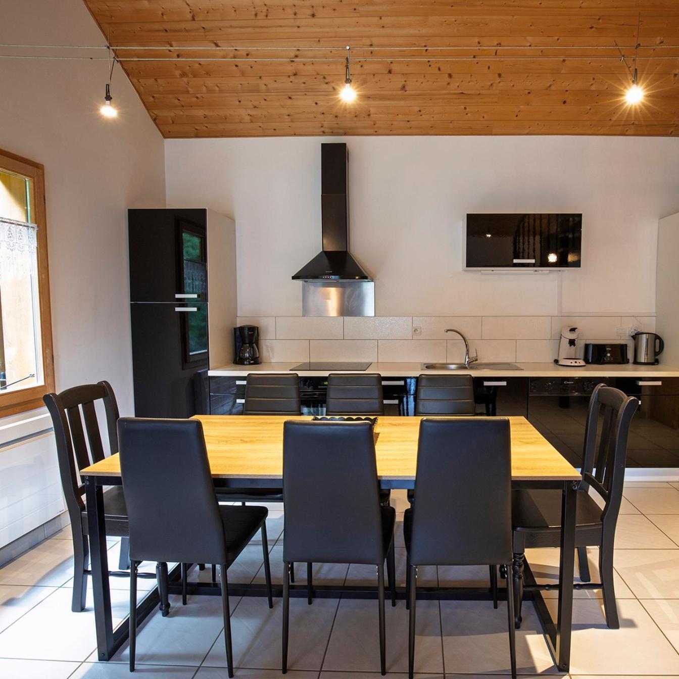 Chalet De Charme Le Contemporain Ney 외부 사진