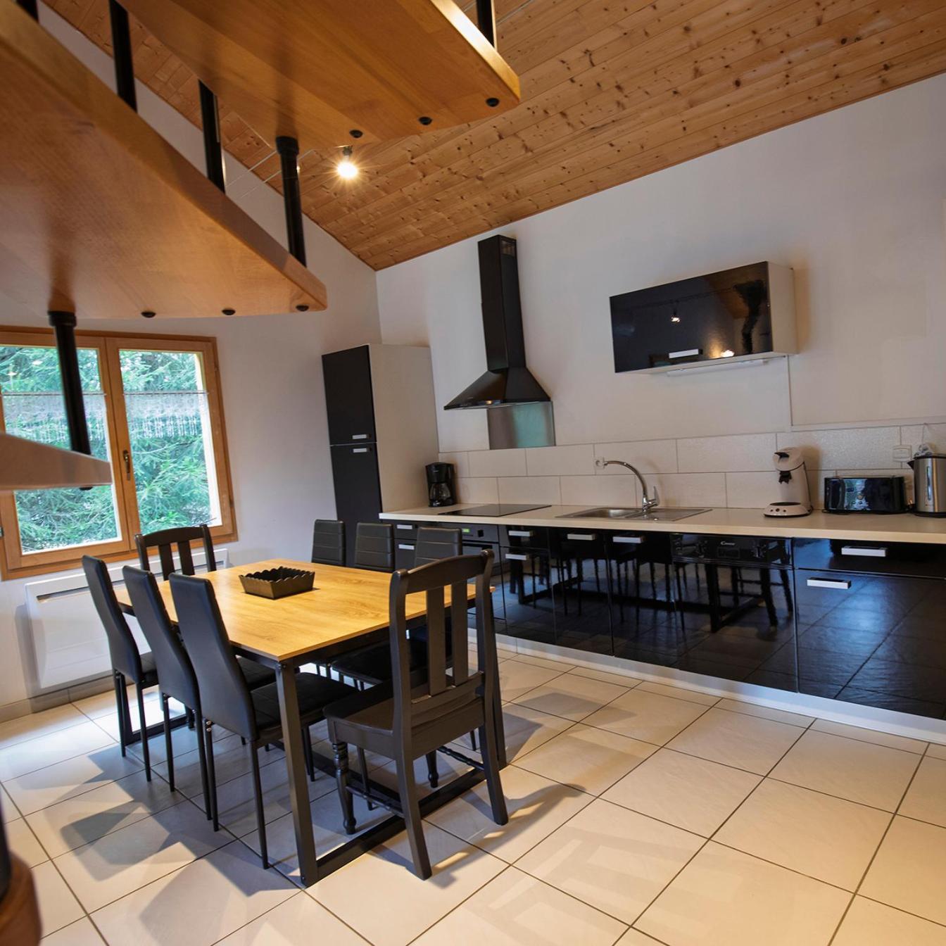 Chalet De Charme Le Contemporain Ney 외부 사진